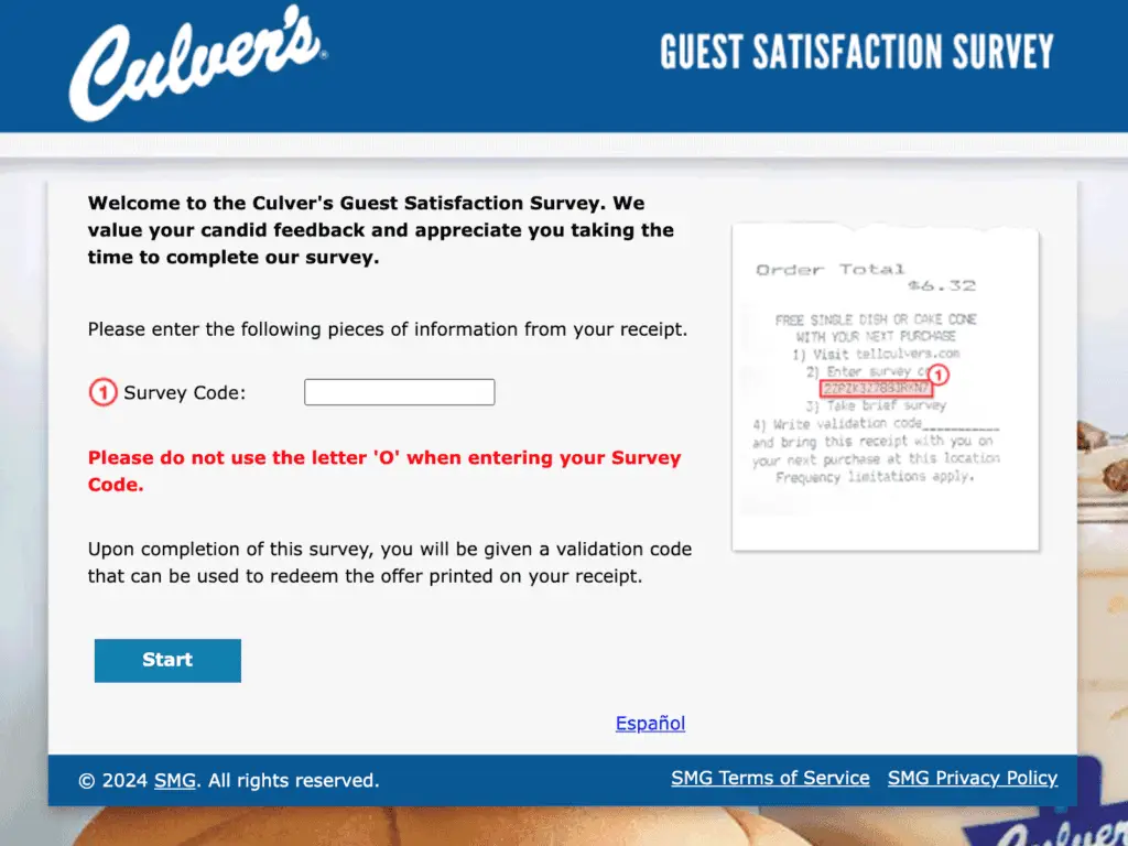 tellculvers.com survey